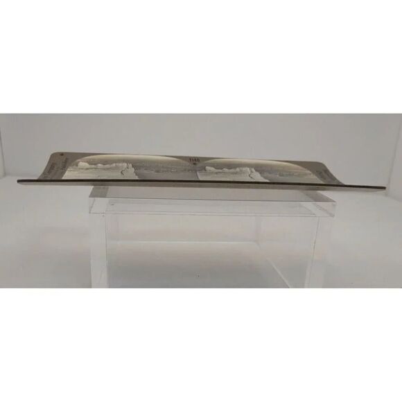 Scotts Bluff Nebraska Stereoview Card Platte River Valley Sugar Beet Field - Picture 9 of 10